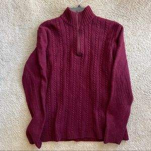 Sonoma Men’s Burgundy Sweater